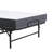 75"X46" Wide Folding Bed With Adjustable Headboard, Extra Long Rollaway Bed For Tall People, 5" Memory Foam Mattress, Heavy-Duty Guest Bed On Wheels, Spacious Twin Cot