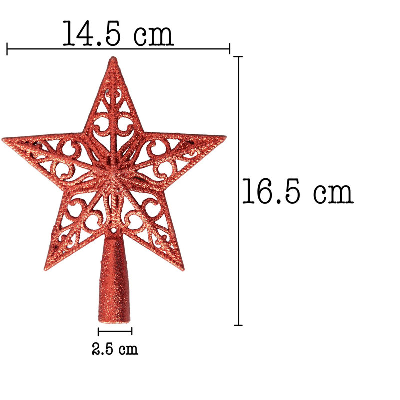 No Holiday Shaped Ornament, Red