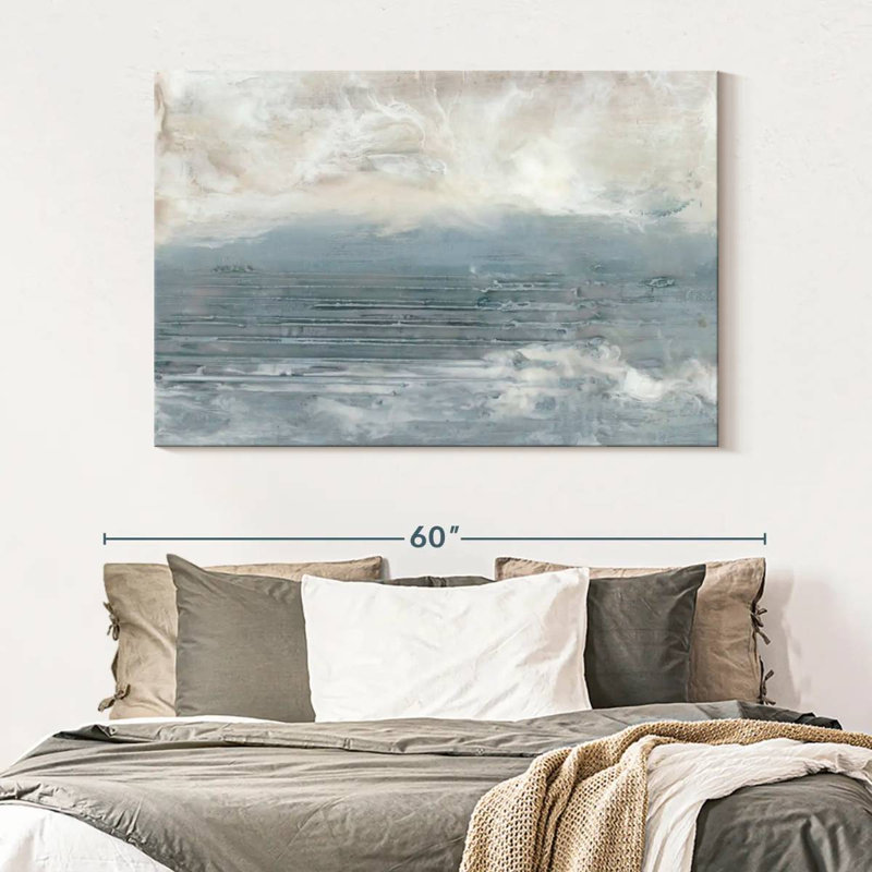 Avery Pale Blue I, 34" H x 51" W