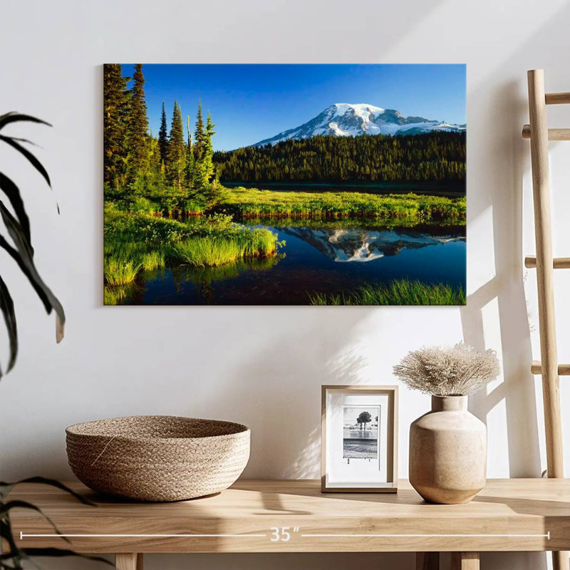 Alvord Mt. Rainier Reflection, H 16 po x l 24 po