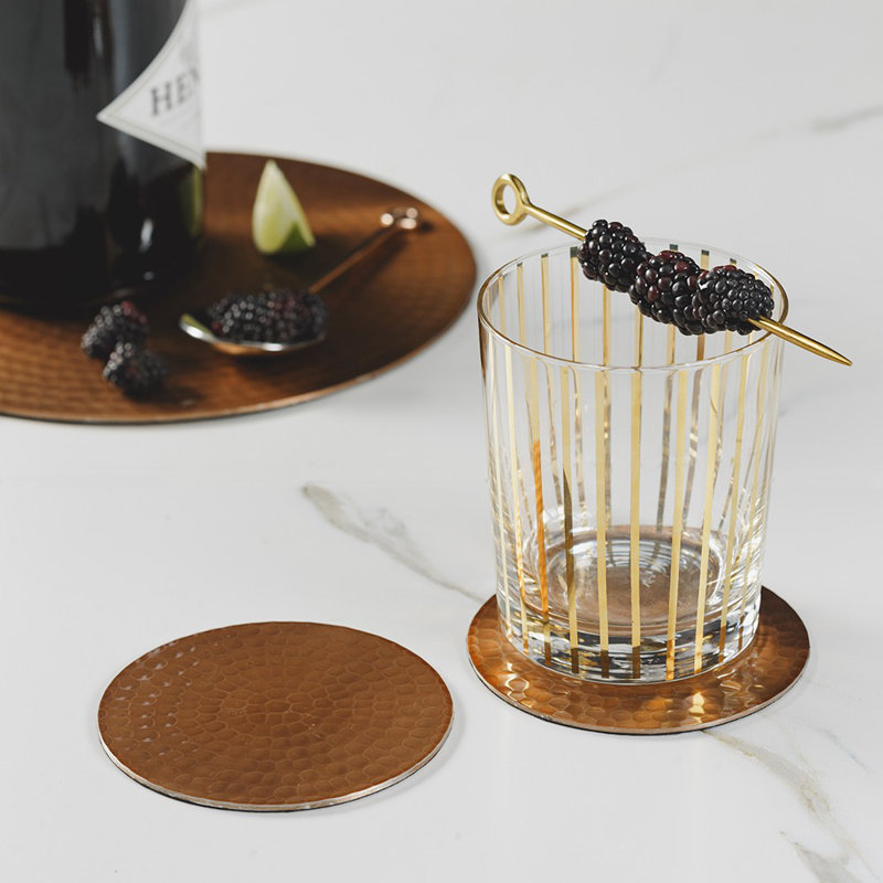 Deluxe Round Coaster Set