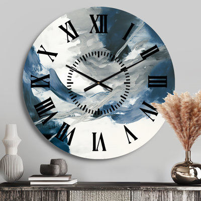 Horloge murale Feeling Honolulu Blue X - Abstract