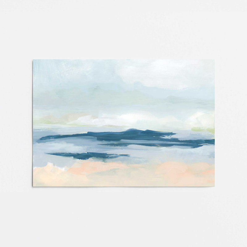 Soft Coastal Layers II Print, 16" H x 20" W, No Frame