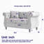 Canapé Chesterfield Durable-1545970012