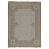 Handmade Silk and Wool Area Rug