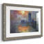 Les maisons du Parlement, coucher de soleil par Monet, reproduction d'art sur papier-772304794-772304797