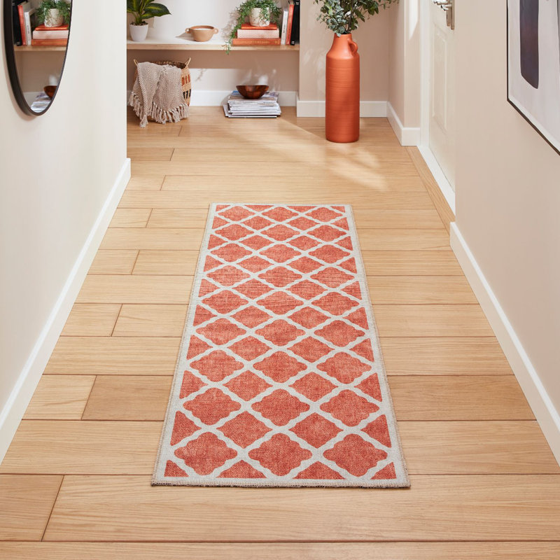 Runner Joziah Machine Made 3.32cm X 76cm Area Rug