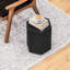 Table d'appoint hexagonale, table de bout légère, noir