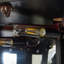 Vitrine de coin lumineuse - Vitrine de salon, objets de collection antiques, rangement pour verres à vin et à bar - Design élégant d'angle avec lumières incluses - NOIR