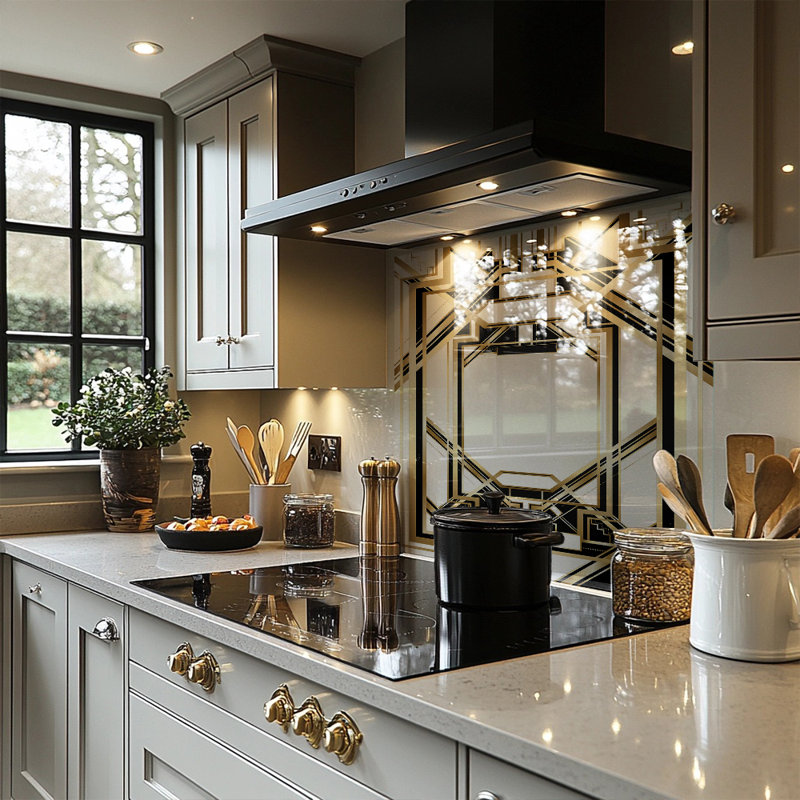 Art Deco Frame Splash Back