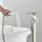 Floor Freestanding Tub Filler with Diverter-104343287