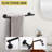 Wall Mounted 9-piece Bathroom Accessories Set