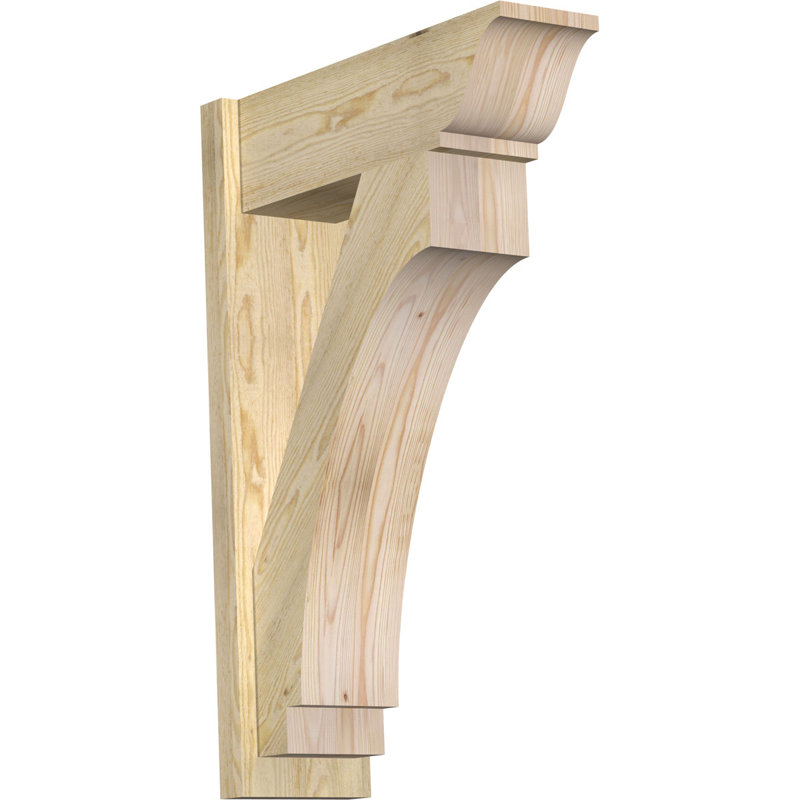 Persienne impériale traditionnelle, Sapin Douglas de 6 po (sciage brut), P 24 po x H 36 po