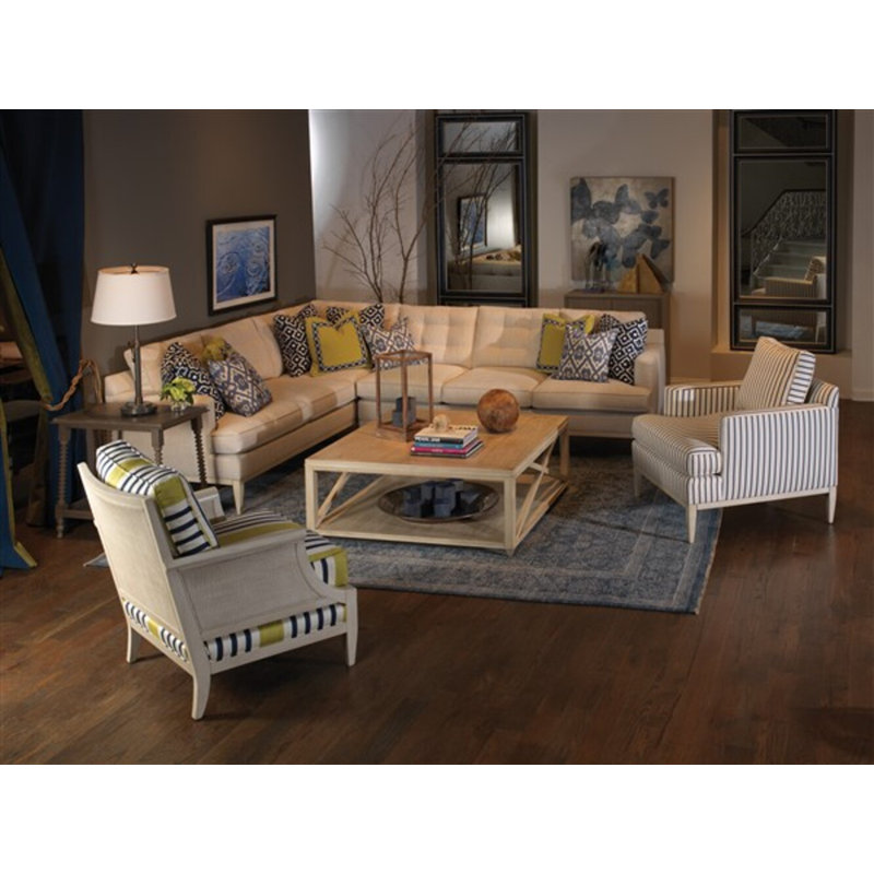 Camilla Armchair, Dove Gray, Bennett Carolina