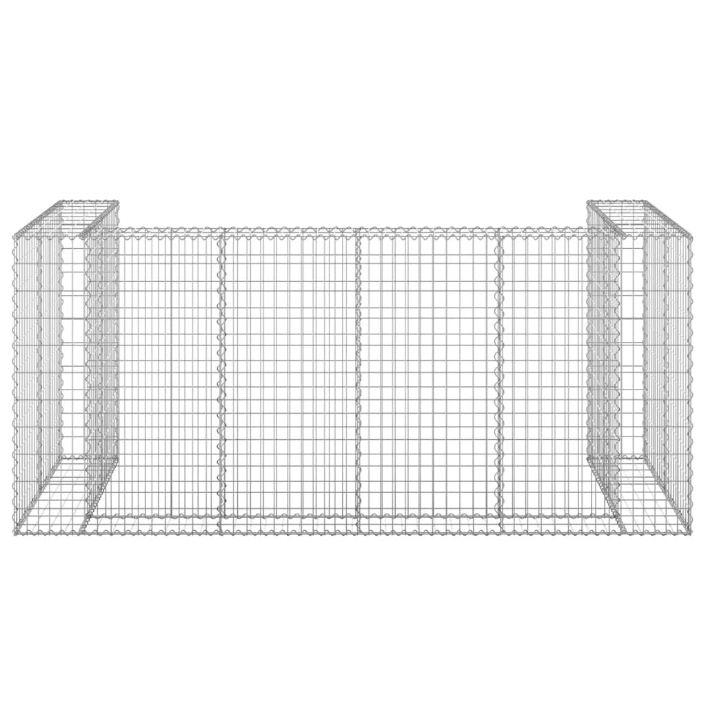 VidaXL 3.6 ft. H x 10.6 ft. W Vidaxl Galvanized Steel Fence Panel | Wayfair