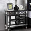 Table de chevet avec 2 tiroirs Glam Luxury