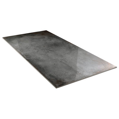 Carreau de sol en porcelaine semi-polie aspect ciment 23,62 po x 47,24 po Angela Harris Fremont (15,49 pieds carrés / boîte)