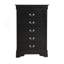 Commode LouisPhillipe G02150-CH, noir