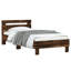 Vidaxl Bed Frame With Headboard Engineered Wood-98476593-98476597
