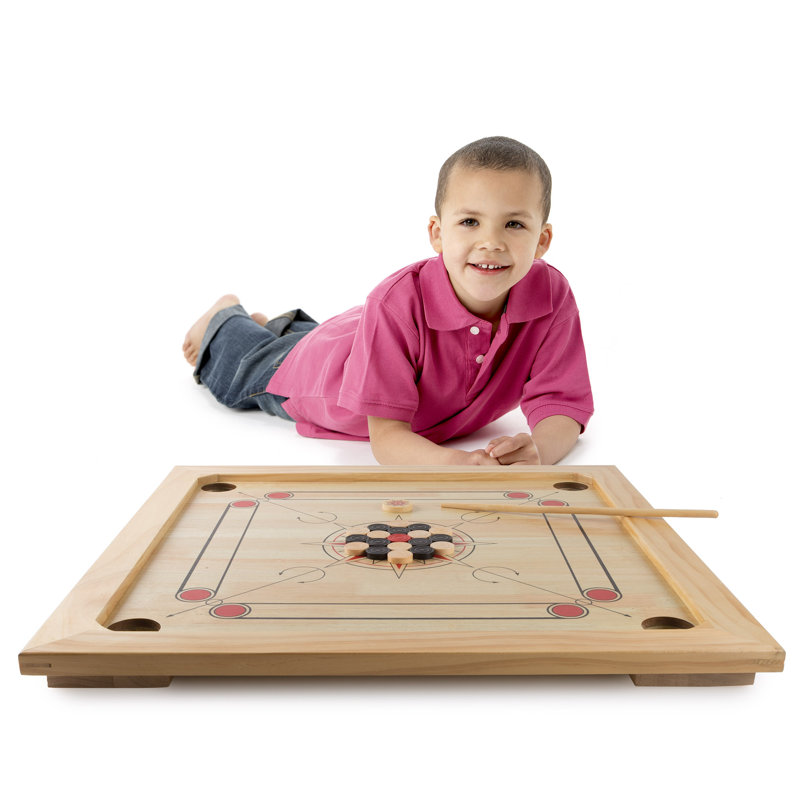 Carrom Board Game Set with Accessories