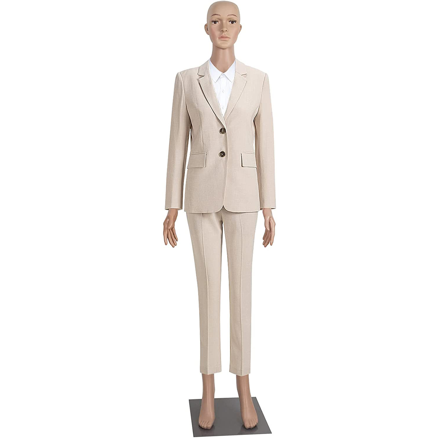 kinbor Full Body Female Mannequin - Woman Dress Form Adjustable