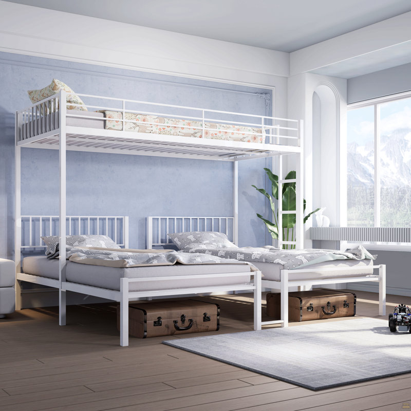 Triple lit superposé pour enfants, 3 lits superposés pour 3