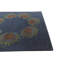 7 Ft Rectangle Pineland Navy Blue Rug