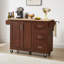 Chariot de cuisine avec armoire de rangement et support de tour-101185189
