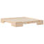 Floor Bed Frame With Storage Solid Pine Wood-804586009-804586012