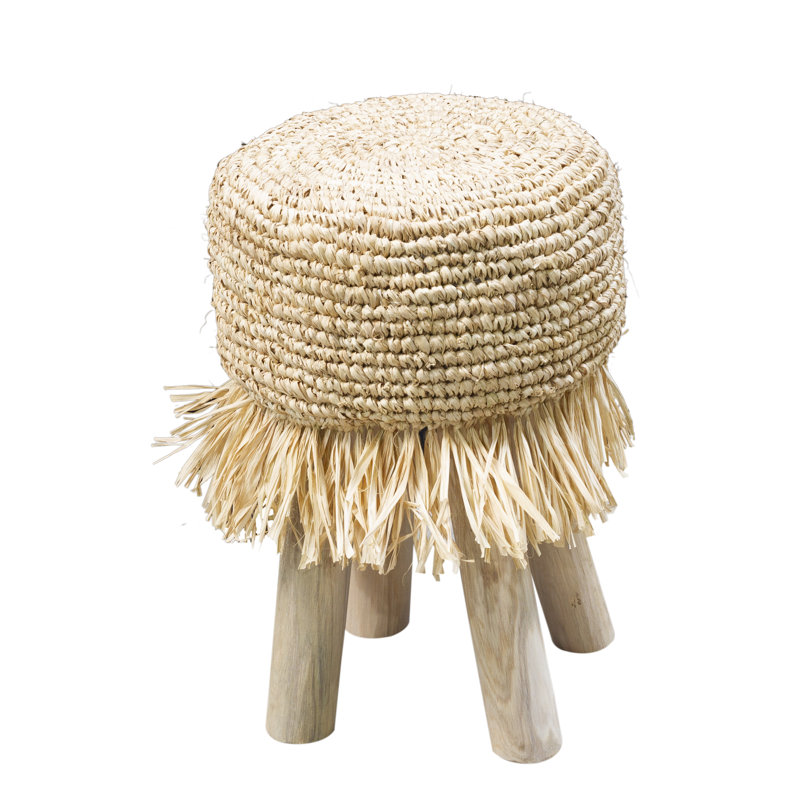 Kilwin Solid Wood Accent Stool