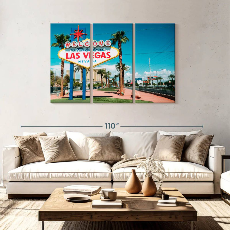 Poteau de bienvenue Nicci Las Vegas, H 48 po x l 74 po