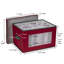 Farris Red Stemware Storage Chest