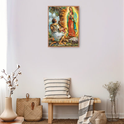 Lady of Guadelupe & Juan Diego by Studio Arts Canvas Art Print