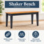 Banc en bois Weldy-42174513