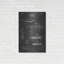  «Pocket Knife Blueprint Vernis Chalkboard», art mural en métal, 24 po x 36 po