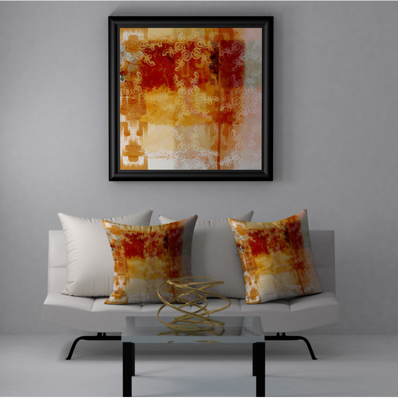 Housse de coussin carrée/insert, 24 po x 24 po