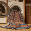 Machine Washable Art Deco Brown Area Rug-2050031716