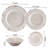 Abhir 12 Piece Melamine Dinnerware Set - Service for 4