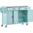Kitchen Island Cart With Solid Wood Top And Locking Wheels,54.3 Inch Width,4 Door Cabinet And Two Drawers,Spice Rack, Towel Rack-2092164790