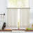 Klyde Linen Blend 26'' W Cafe Curtain Kitchen Curtain-1920057602-1920057614