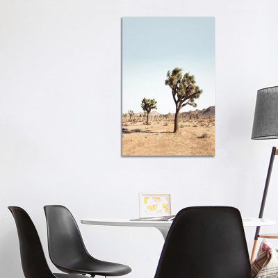 Desert Tree 1 Piece Wrapped Canvas Wall Art