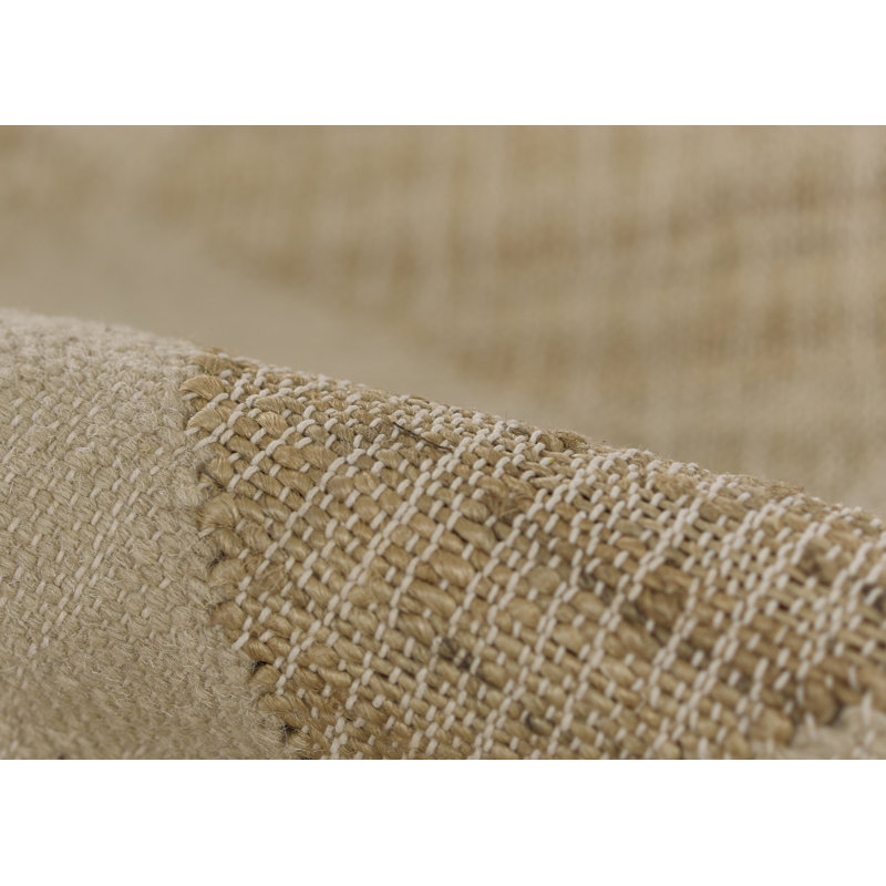 Handmade Orchard Ivory Flat Woven Wool & Synthetic 10' x 14' Area Rug