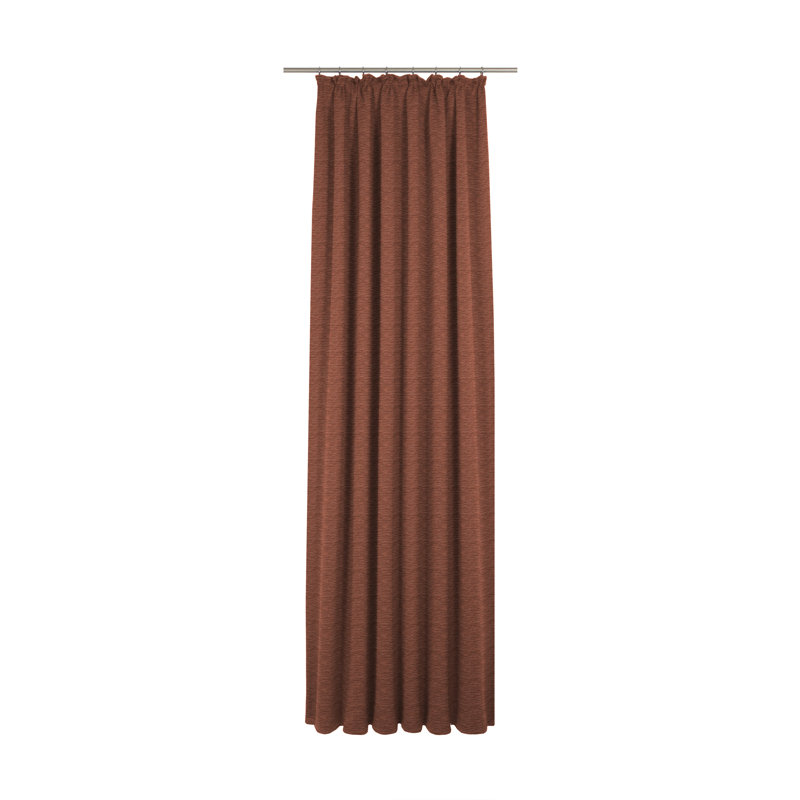 Beloit Pinch Pleat Room Darkening Curtain, 270cm Width x 245cm Drop, Cooking Rack