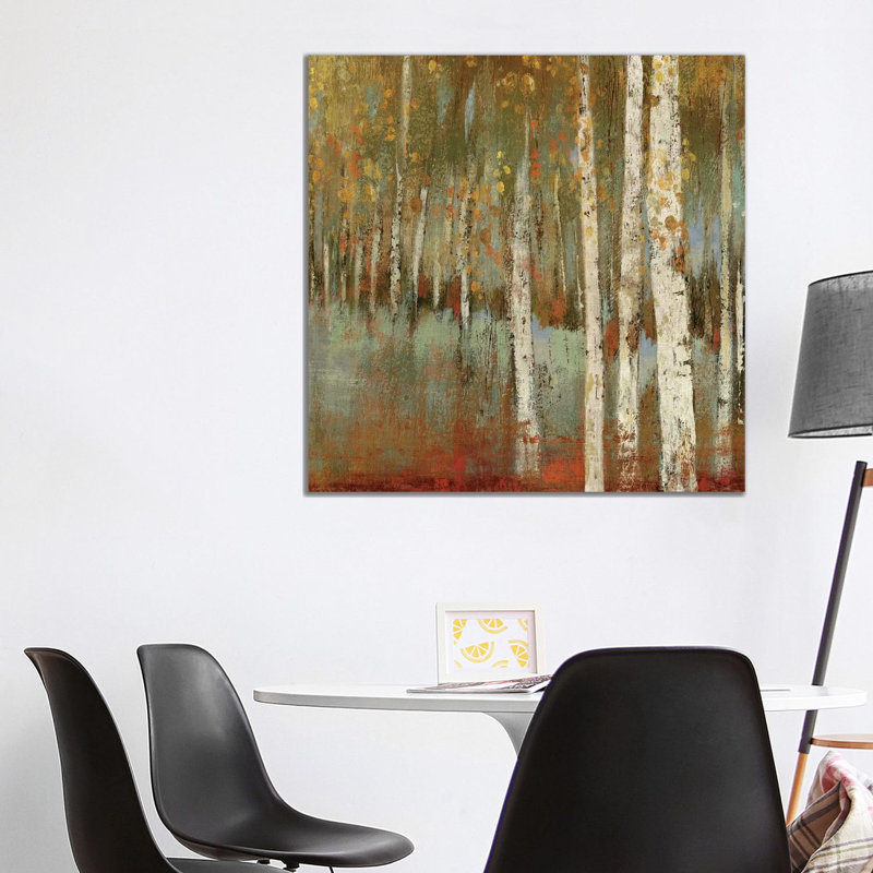 Along The Path I by Allison Pearce - Painting on Canvas, 93.98 cm H x 93.98 cm W x 3.175 cm D, Wrapped Canvas