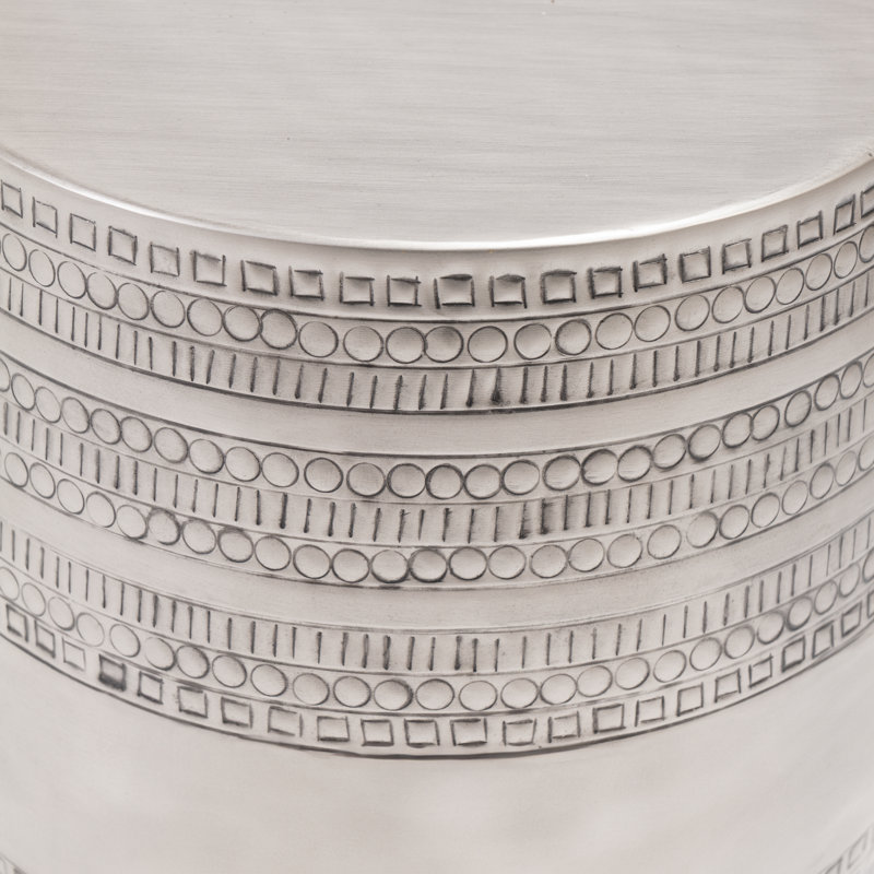 Table d'appoint Modern, Argent argent