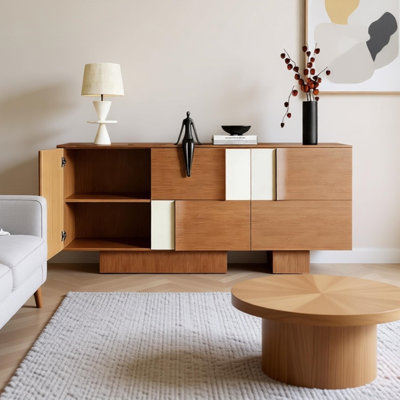 Armoire d'entrée de couleur minimaliste