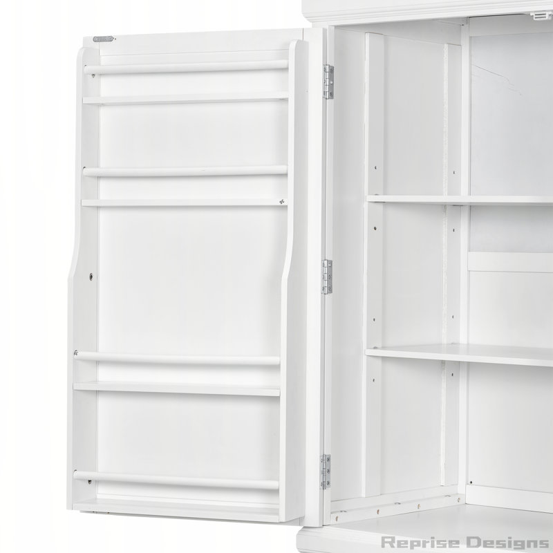 Armoire de cuisine 73 po, Blanc