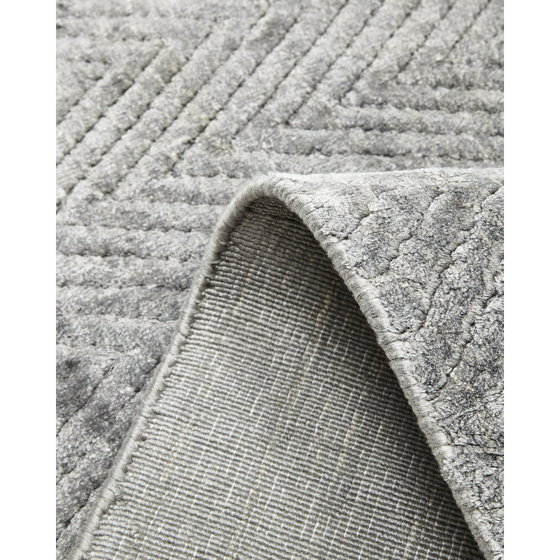 Chevelle Area Rug in Charcoal, Rectangle 5' x 8'