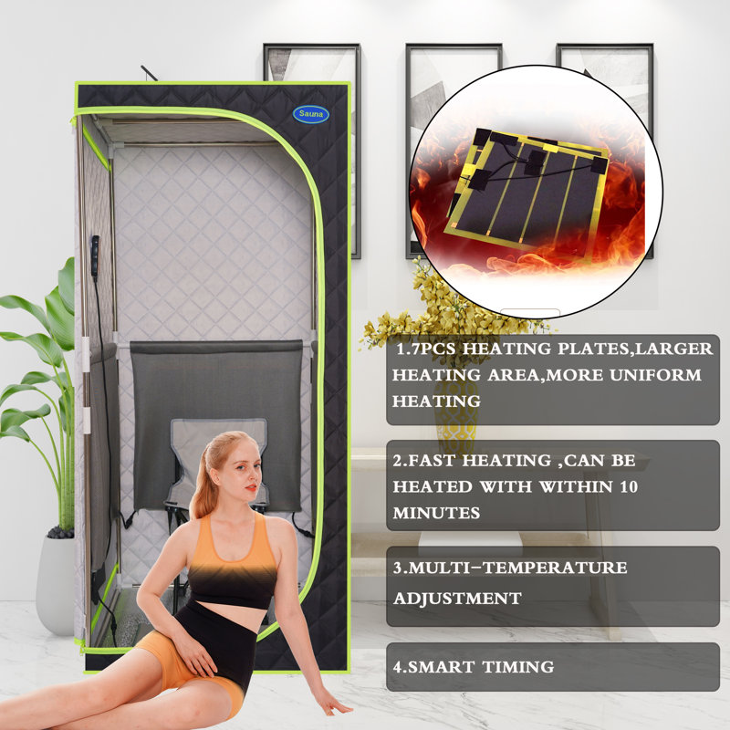 Sauna infrarouge FAR portable FDRK avec télécommande