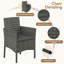 Patio Conversation Set with Cushions for Porch-644178242-644178241